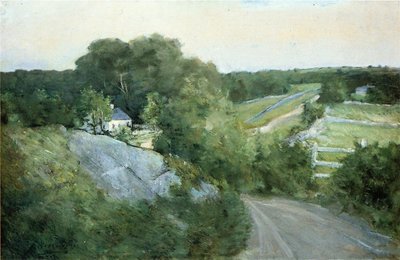 Green Hills and Farmland by J. Alden Weir